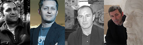 Genc Permeti, Ardian Isufi, Genc Mulliqi, and Artan Peqini